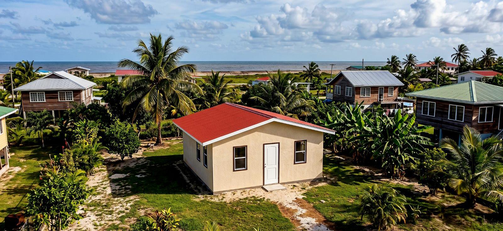 A Golden Shield home in a growing Guyanese neighborhood